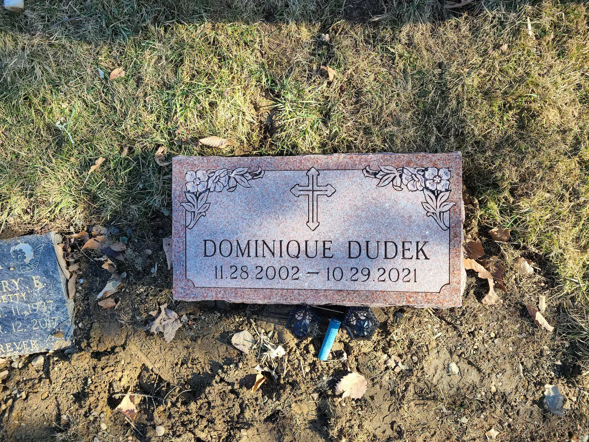Granite Flush Marker hand-carved by Flush Marker Guide in NJ — image 3